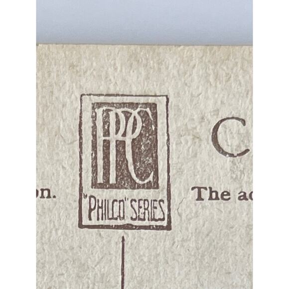 Atq Ephemera Early 1900 Litho Philco Postcards Princes St Edinburgh Hand Colored - Picture 8 of 9